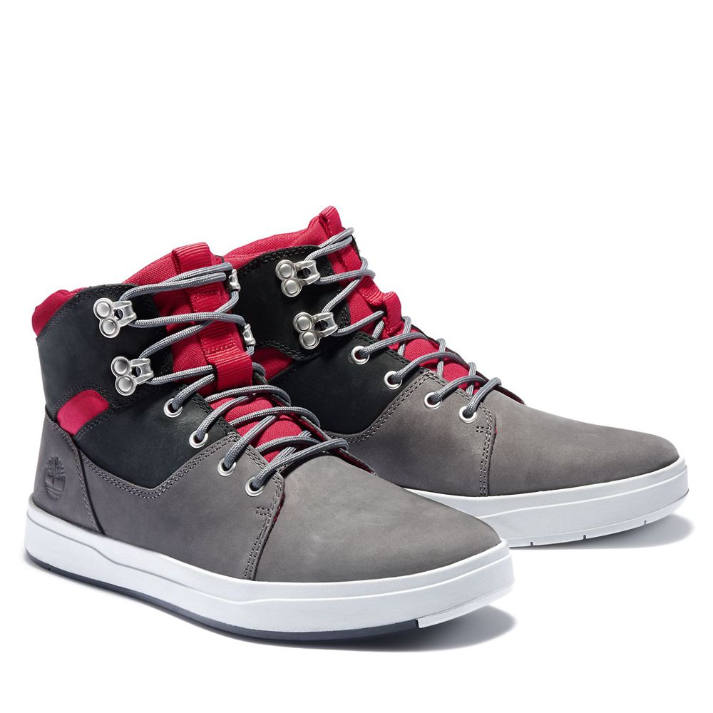 Timberland Chukka Μποτακια Ανδρικα Γκρι - Davis Square - Greece 7543926-IU